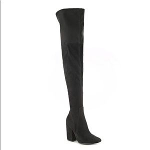 Kendall + Kylie thigh high boots. New with box